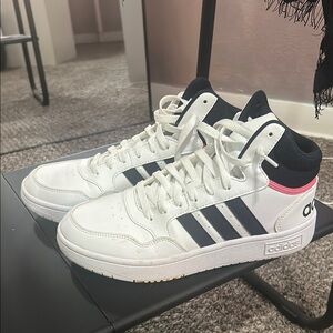 adidas Pink and Blue Shoes